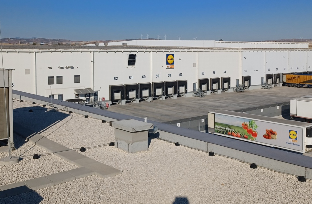 LIDL WAREHOUSE IN DROMOLAXIA
