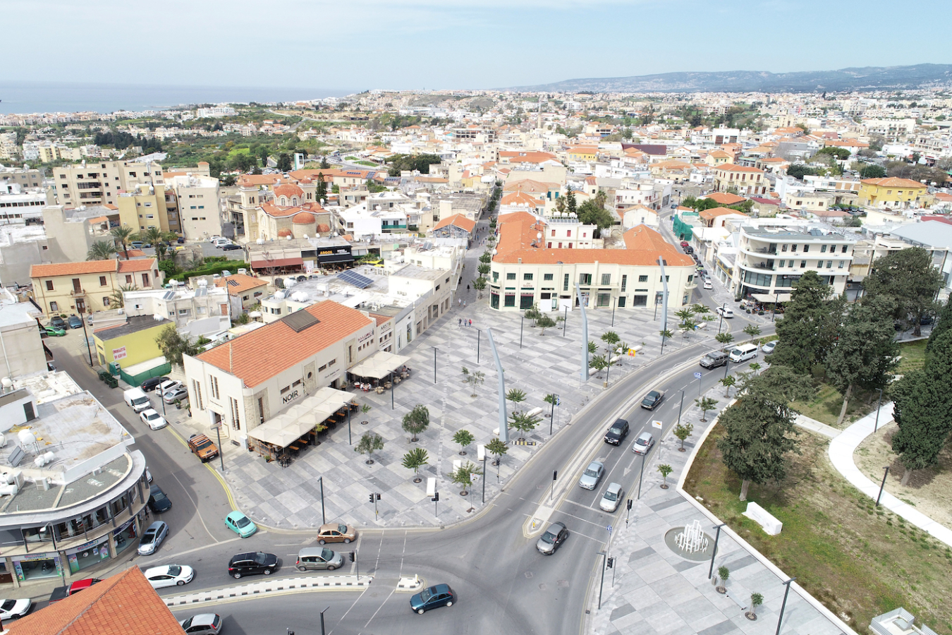 PAPHOS HISTORIC CENTRE AND KENNEDY SQUARE
